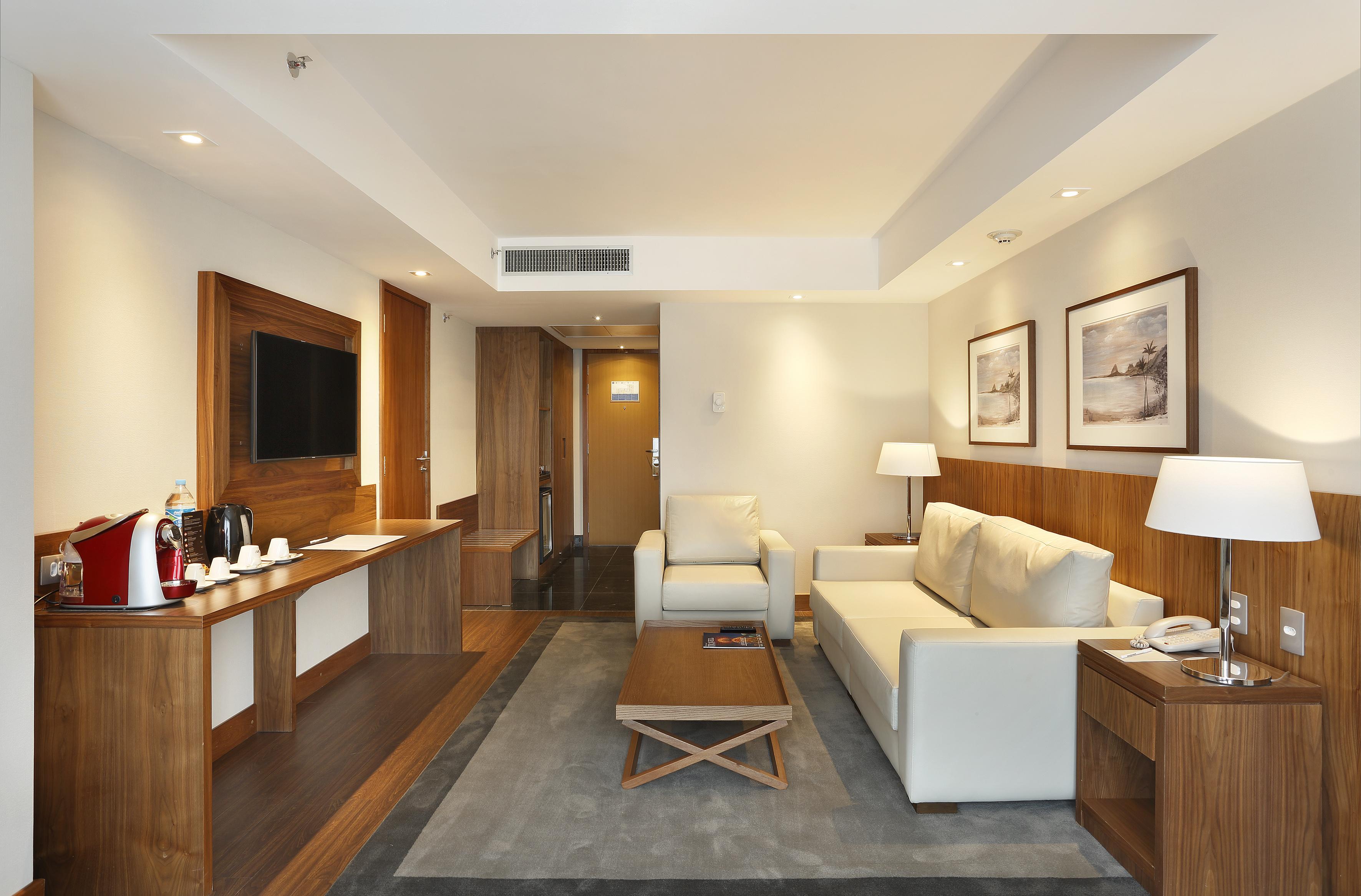 马拉蓬迪温莎酒店 里约热内卢 外观 照片 A suite at the hotel